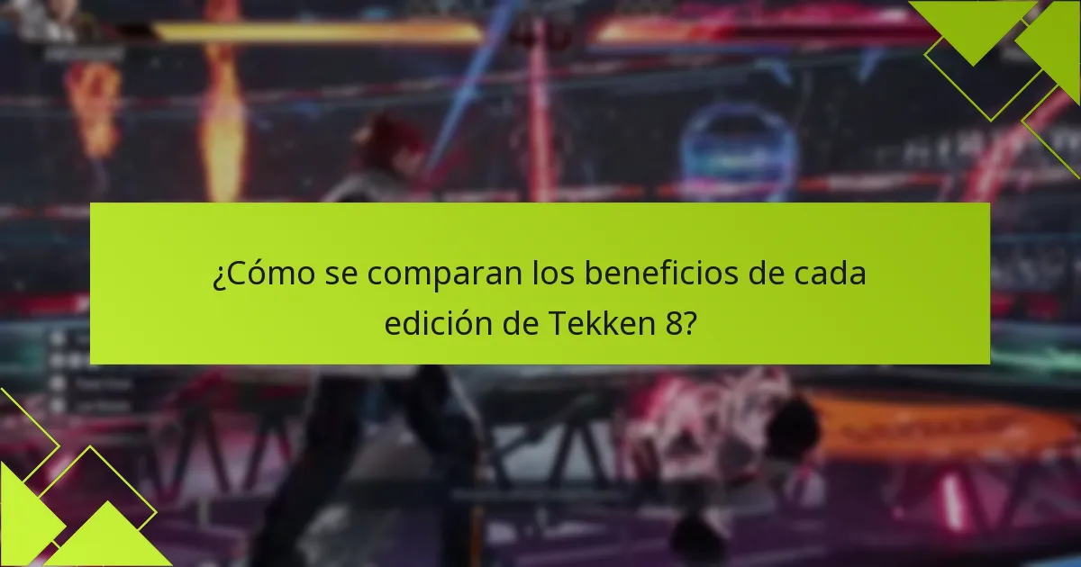 ¿Cómo canjear las ediciones de Tekken 8?