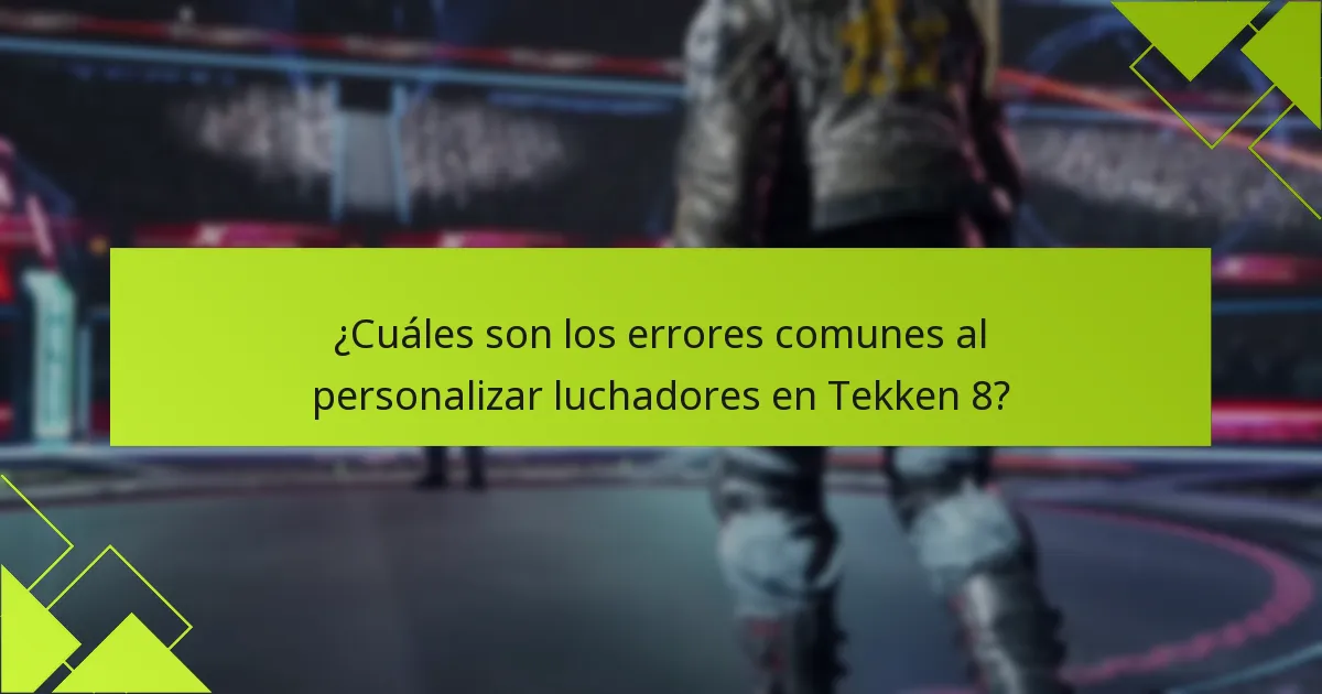 ¿Cómo se comparan las opciones de personalización entre Tekken 8 y entregas anteriores?
